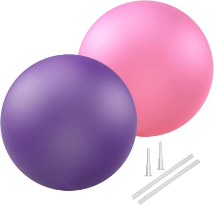 PL-0003 Soft Exercise Ball, Anti-Burst Yoga Ball Chair Supports 2200lbs PL-0003