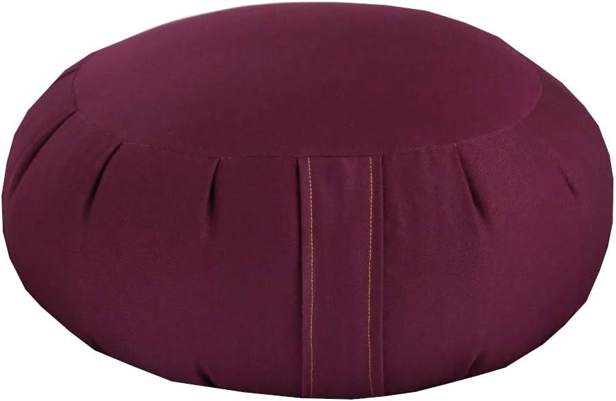 Buckwheat Zafu and Zabuton Meditation Cushion Set (2pc)
