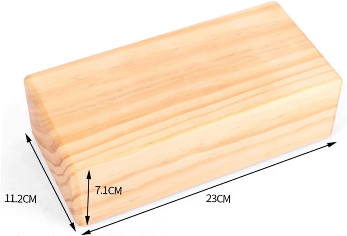 Yoga Bolster Bulk Solid Wood Blocks Restorative Yoga Props Comfortable Pillow