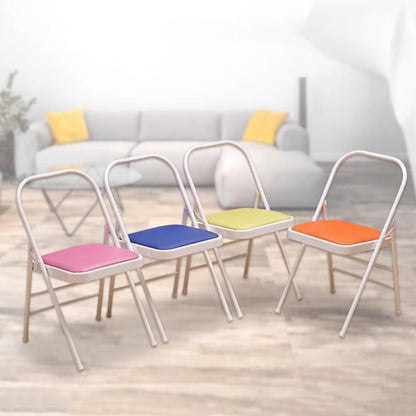 Yoga Auxiliary Chair Yoga Practice Balance Chair Folding Chair Backless Relieve Neck and Back Pain Chair Balance Handstand Training Tool