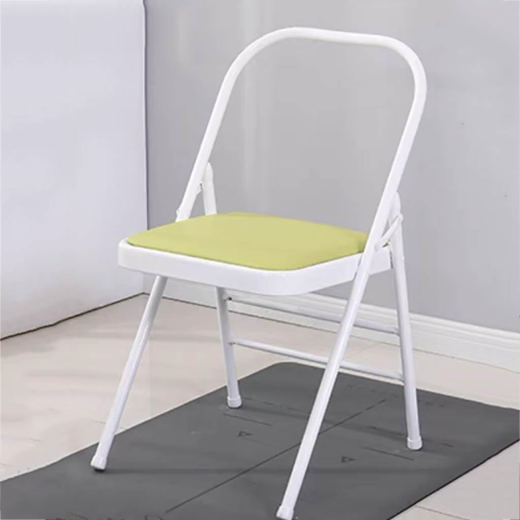 Yoga Inversion Chair, Iyengar Yoga Chair,Pilates Chair,Backless Yoga Chair Prop,Home Exercises Reinforced Design,Black