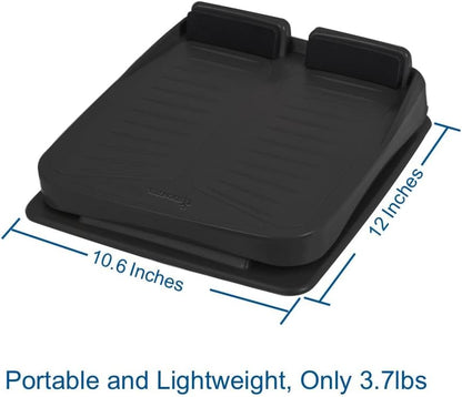 StrongTek Portable Slant Board, Lightweight 3.7 lbs, 5-Level Adjustable Calf Stretch Board (20°–50°) with Non-Slip Surface for Safe Stretching, Improved Ankle Flexibility, Balance & Rehab Anywhere