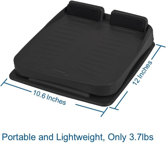 StrongTek Portable Slant Board, Lightweight 3.7 lbs, 5-Level Adjustable Calf Stretch Board (20°–50°) with Non-Slip Surface for Safe Stretching, Improved Ankle Flexibility, Balance & Rehab Anywhere