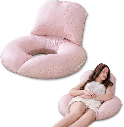 INSEN Wedge Pillow Set for Sleeping and After Surgery, Use for Acid Reflux, Reading and Relaxing, Headboard Pillow for Sitting in Bed