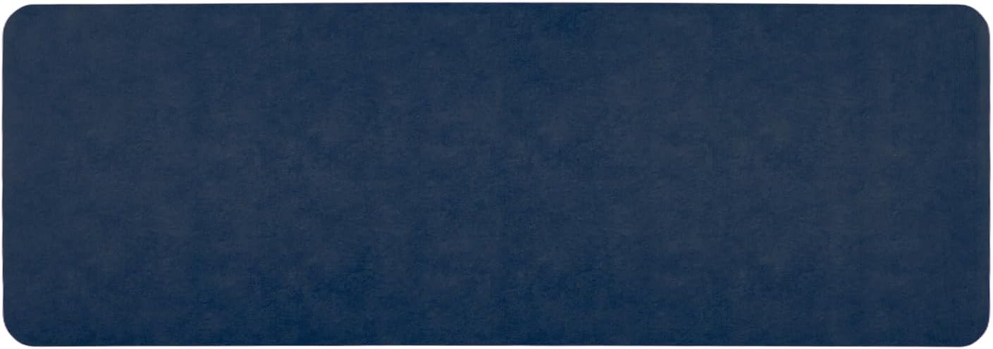 TYUU Bath Mat, Bathroom Rugs Non Slip Washable Thin Absorbent Quick Dry Bath Mat Fits Under Door Bathroom Floor Mat Perfect for Bath, Shower, or Sink 24"x36" Dark Grey