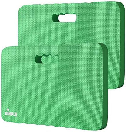 Dimple Thick Kneeling Pad | Garden Pad for Gardening | Kneeling Pad for Work | Garden & Bathtub Kneeler for Baby Bath | Kneeling Mat for Exercise & Yoga (XL) 17.8 x 11, Thickest 1-½"(2 Pack, Blue)