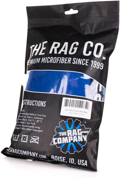 The Rag Company - Sport & Workout Towel - Gym, Exercise, Fitness, Spa, Ultra Soft, Super Absorbent, Fast Drying Premium Microfiber, 320gsm, 16in x 27in, Lavender - Pack of 3
