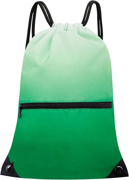 HOLYLUCK Drawstring Backpack Bag Sport Gym Sackpack - Colors A