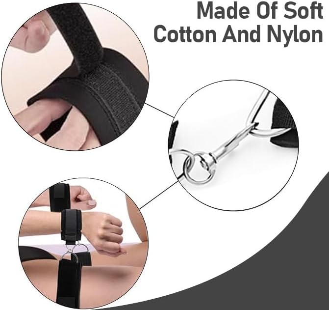 Inflatable Pillow with Adjustable Support Straps - Portable Wedge Cushion for Sleep, Leg Elevation, Back & Knee Pain Relief, Yoga, Travel & Bed Positioning
