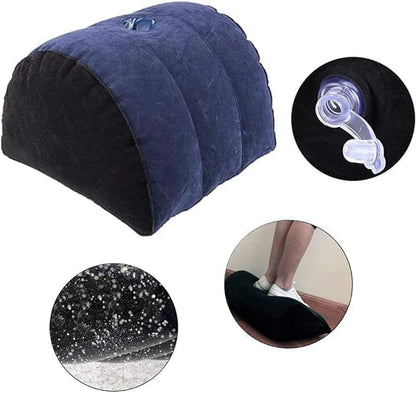 2026 Upgraded Bolster Pillow Inflatable Cushion, Positioning for Deeper Position Support Toy Pillow Inflatable for Positions, Ramp Furniture for Bedroom Men Women Yoga Couples Sweater