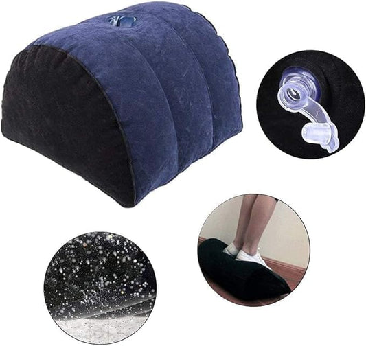 2026 Upgraded Bolster Pillow Inflatable Cushion, Positioning for Deeper Position Support Toy Pillow Inflatable for Positions, Ramp Furniture for Bedroom Men Women Yoga Couples Sweater