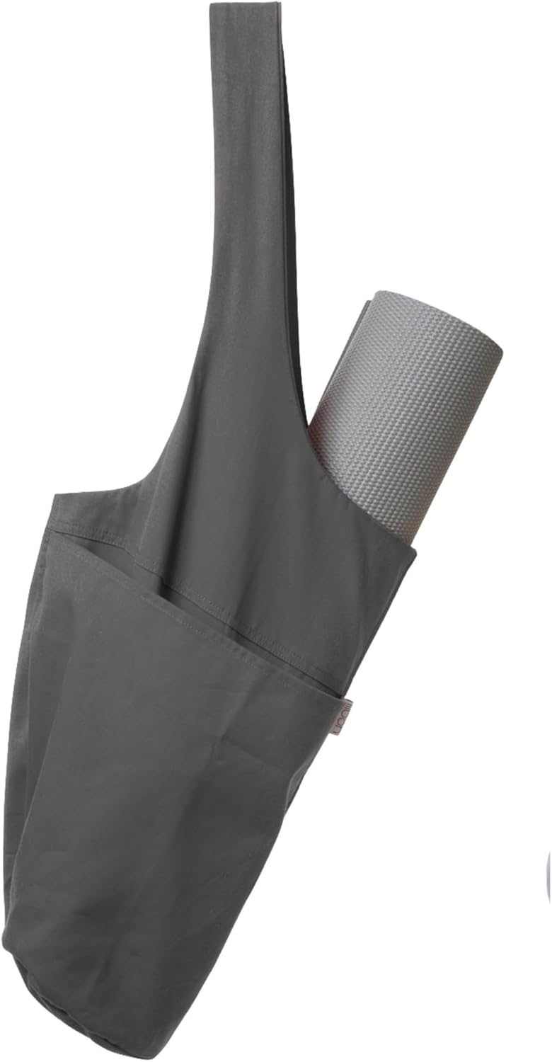 Yogiii Yoga Mat Bag | The ORIGINAL YogiiiTote | Yoga Mat Carrier Tote Sling w/Large Side Pocket & Zipper Pocket | Fits Most Size Mats
