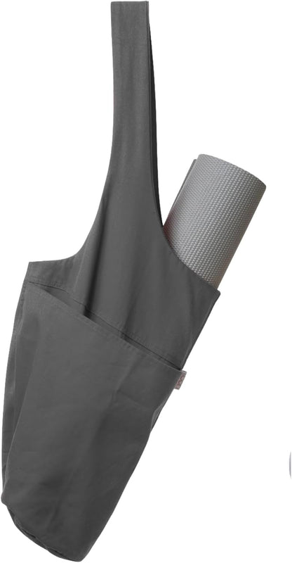Yogiii Yoga Mat Bag | The ORIGINAL YogiiiTote | Yoga Mat Carrier Tote Sling w/Large Side Pocket & Zipper Pocket | Fits Most Size Mats