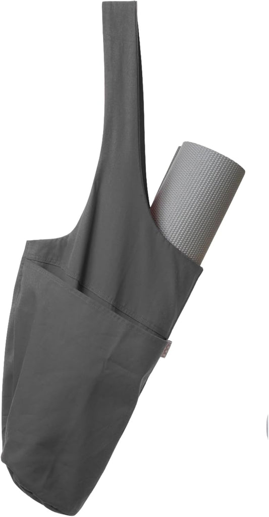 Yogiii Yoga Mat Bag | The ORIGINAL YogiiiTote | Yoga Mat Carrier Tote Sling w/Large Side Pocket & Zipper Pocket | Fits Most Size Mats
