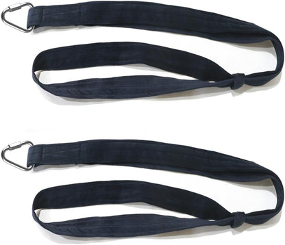4.9ft 1.5m Aerial Straps Ropes Yoga Aerial Acrobatics Body Aerial Loop Trapeze Circus Apparatuses Equipment Three-Layer Straps 1 pairs