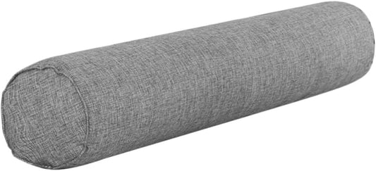 Ipetboom Yoga Bolster Pillow: Rectangular Yoga Bolster Cushion Meditation Cushion Cotton Footrest Pillow Support for Women Lovers Sitting On Floor