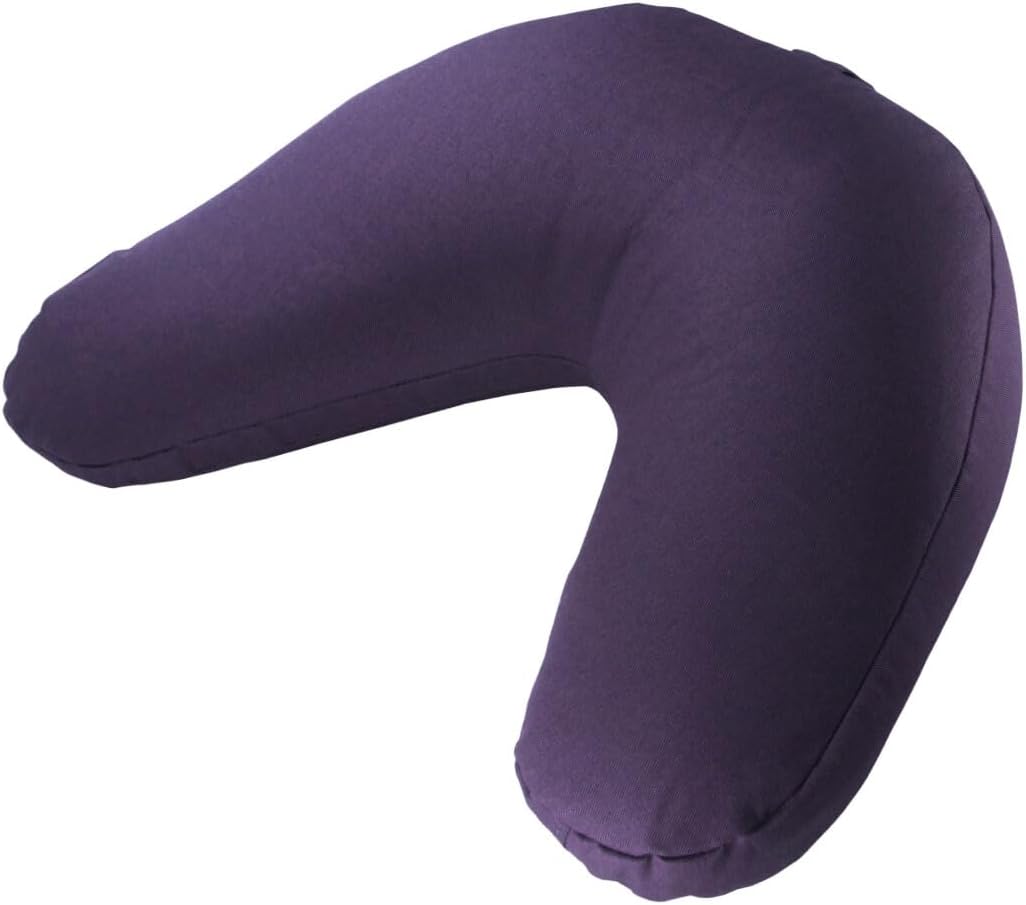 Hugger Mugger V-Shaped Meditation Cushion - Provides Support in Cross-Legged Sitting, Promotes Healthy Posture, Handmade in The USA