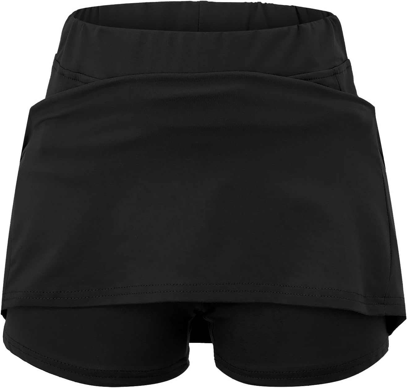 SHAOBGE Athletic Yoga Culottes for Women Solid Color Elastic Shorts Summer Lightweight High Waist Skinny Joggers Skirt 2024