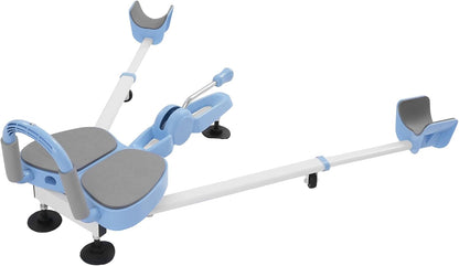 Leg Stretcher, 220/330Lbs Heavy Duty Split Machine for Leg Stretching, Leg Stretching Split Machine, Flexibility Stretching Equipment Black/Blue