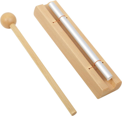 Eastrock Hand Chime Bell Meditation Wind Chimes & Classroom Chime for Mindfulness, Yoga, and Sound Healing Teacher Gifts for Women, Classroom Management Tool & Meditation Accessories（1 Tone）