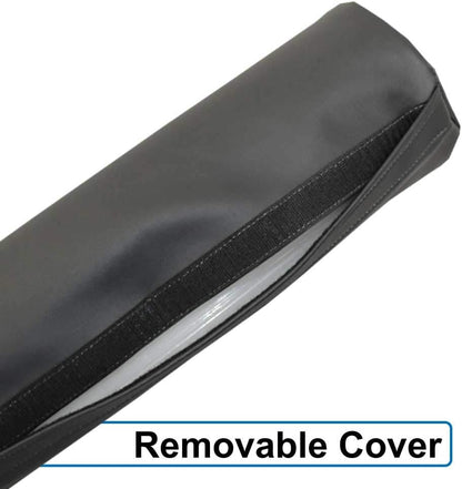 Rehabilitation Advantage Body Positioning Black Cylinder Bolster 8" X 24"