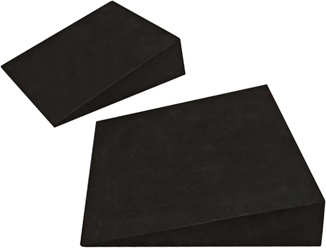 2 Pieces Squat Wedge Block Slant Board Nonslip Heel Elevated Calf Stretch Board Squat Ramp for Strength Yoga Wrist Support