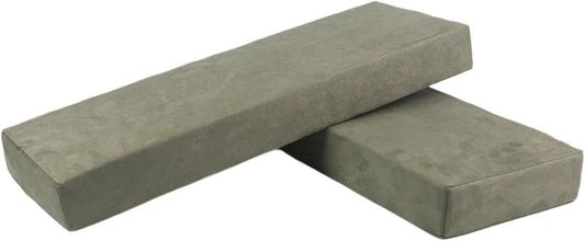 Yoga Bolster Yoga Shoulder Stand Pad for Poses Ergonomic Multipurpose Lightweight Cushion Rectangular Pillow, Gray Green