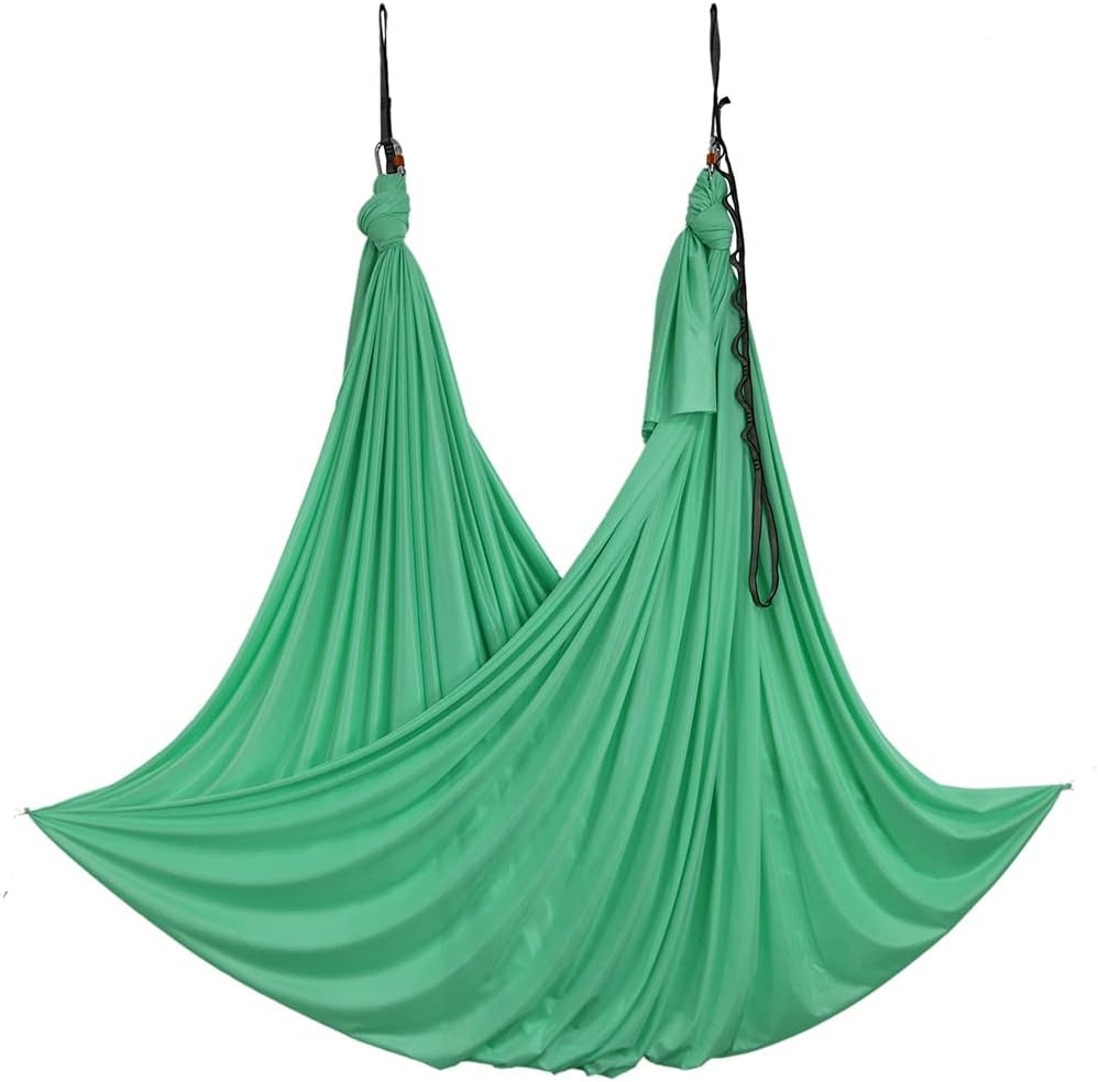 Deluxe Pilates & Yoga Flying Swing Aerial Hammock - Silk Fabric (5mx2.8m)