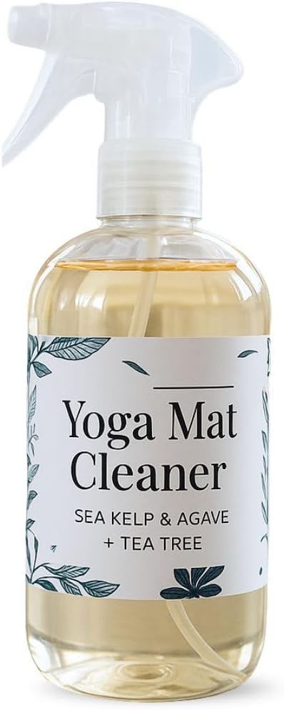 Nature Skin Shop Harmony Lemongrass + Lavender Upward Dog Yoga Mat Cleaner Spray - 8.5 Ounces - for Post-Workout Freshness - Non-Toxic & Non-Slip Formula for All Mats