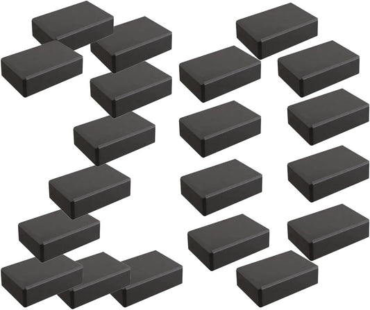 3" Yoga Block, 20 Pack Bulk EVA Foam Yoga Blocks, Firm and Supportive Yoga Brick, Balance Foam for Stretching, Pilates, and Workout, 3" x 6" x 9"