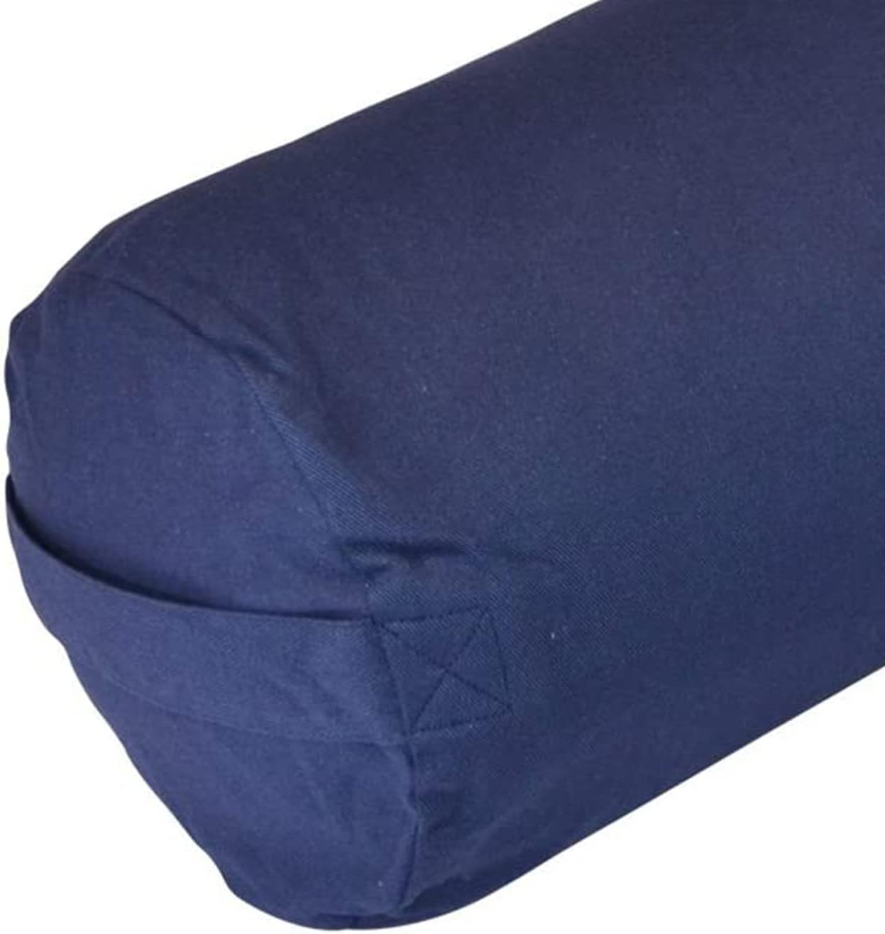 YogaDirect Supportive Round Cotton Yoga Bolster