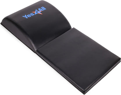 Yes4All Abdominal Exercise Pads, Foldable Ab Workout Equipment for Home Gym Core Training & Back Stretching, Sit Up Mat for Floor Exercises