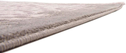 Unique Loom New Classical Collection Area Rug - Olwen (4'Round, Purple/ Gray)