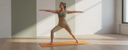 Folding Yoga Mat, TPE Folding Yoga Mat, Foldable Exercise Mat for Yoga, Pilates, Floor Workouts, Compact Design, Travel Friendly, Ideal for Home & Gym, Knee pad, Kneeling pad, No Roll Mat