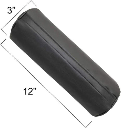 Rehabilitation Advantage Body Positioning Black Cylinder Bolster 8" X 24"