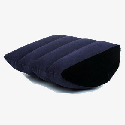Inflatable Rocking Pillow, Bed Wedges & Body Positioners Pillow, Body Position Cushion, Surface Flocking for Sleeping Traveling Yoga (Breads Shape)