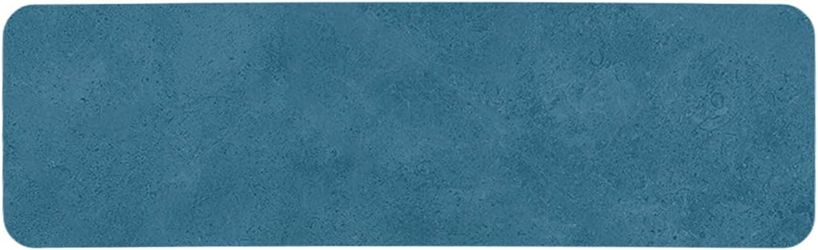 TYUU Bath Mat, Bathroom Rugs Non Slip Washable Thin Absorbent Quick Dry Bath Mat Fits Under Door Bathroom Floor Mat Perfect for Bath, Shower, or Sink 24"x36" Dark Grey