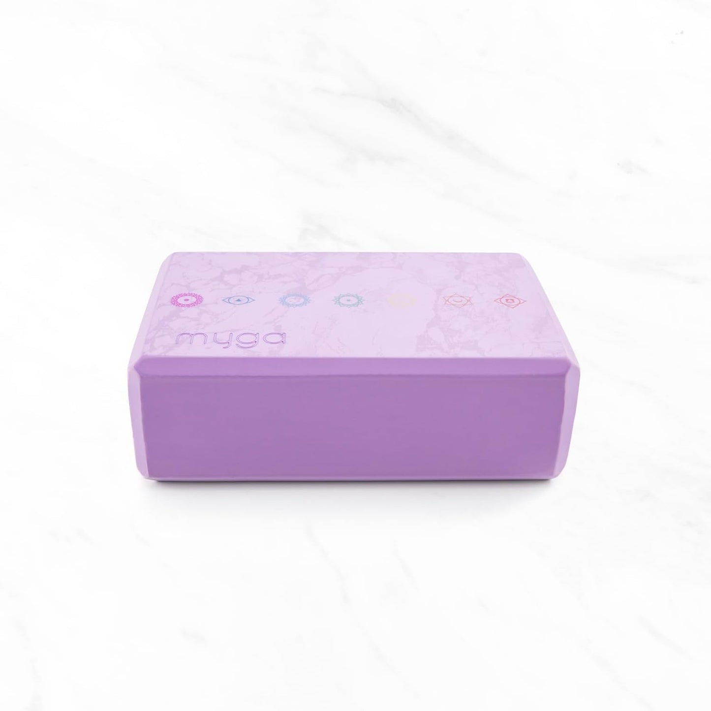 MYGA Yoga Block,Lightweight EVA Foam Yoga Brick,High Density Non-Slip Block for Yoga Poses, Pilates, Balance and Flexibility