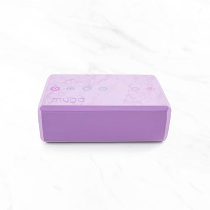 MYGA Yoga Block,Lightweight EVA Foam Yoga Brick,High Density Non-Slip Block for Yoga Poses, Pilates, Balance and Flexibility