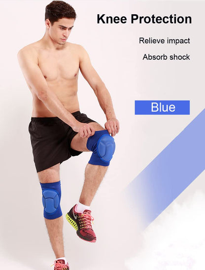 Knee Pads for Women & Men, Basketball Knee Pads Volleyball Knee Pads for Women Men Wrestling Knee Pads Wrestling Gear, Crash Pad Snowboarding Gear Knee Protector Soft Knee Pads for Work (Medium,