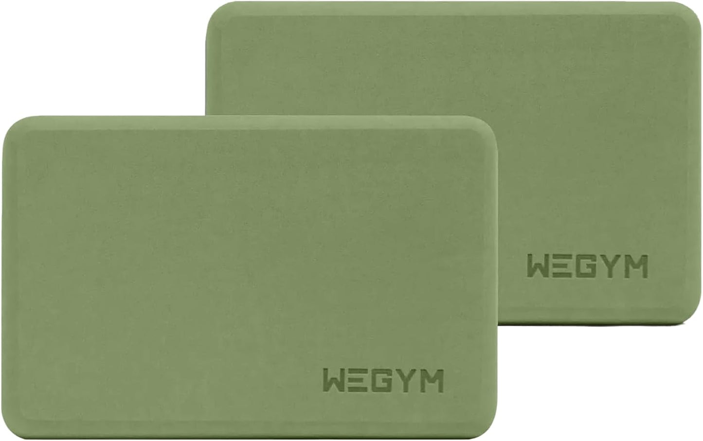WeGym Yoga blocks with Anti-Slip, Comfortable Grip, Sturdy Sides for Secure Workouts at Home, for Yoga, and Pilate Training