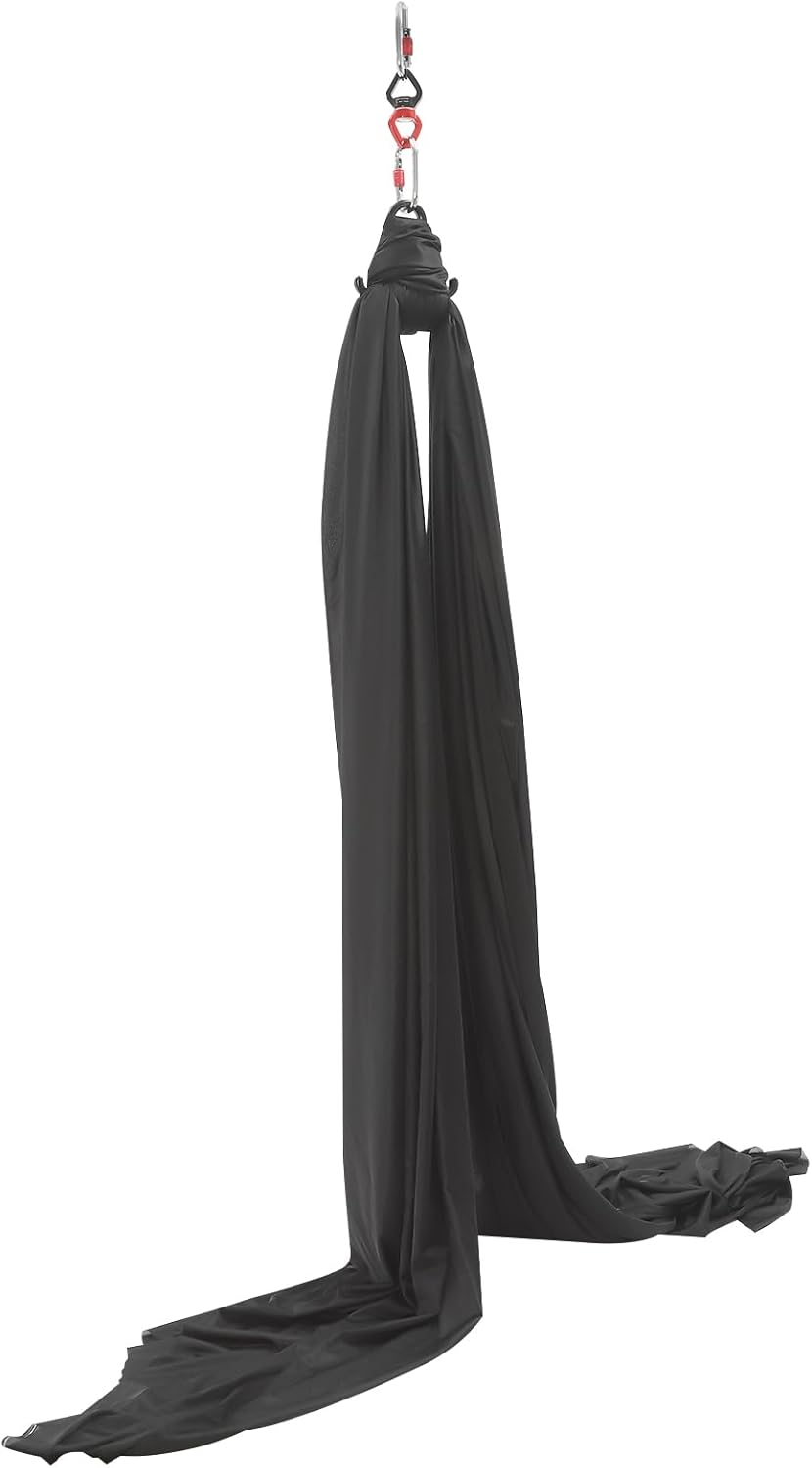 Aerial Yoga Practice Equipment, Hammock Swing Set for Home Outdoor Aerial Yoga Starter Kit with Adjustable Straps