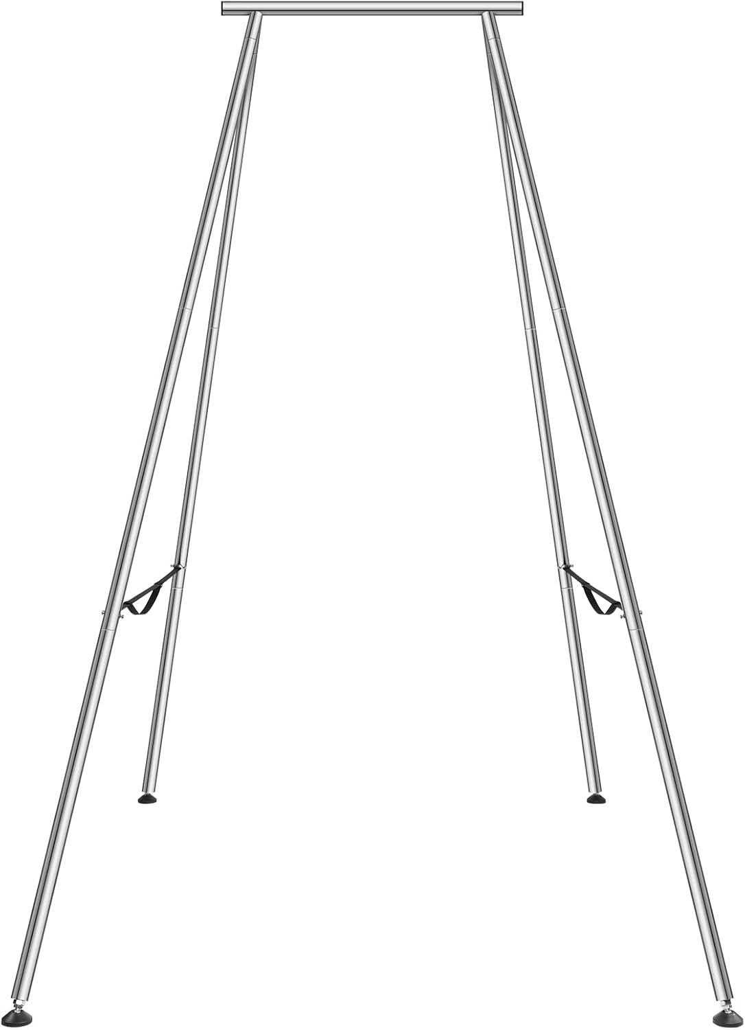 VEVOR Yoga Stand Frame, Max 441-551 lbs Load Swing Stand, Triangular Structure Aerial Rig, Aerial Silk Stands with Yoga Hammock, Standard & Height-Adjustable Version