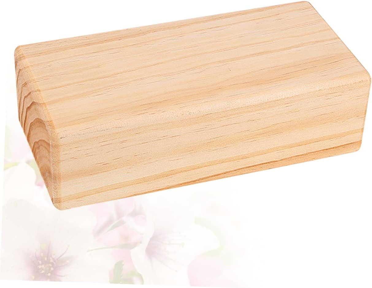 Yoga Bolster Bulk Solid Wood Blocks Restorative Yoga Props Comfortable Pillow