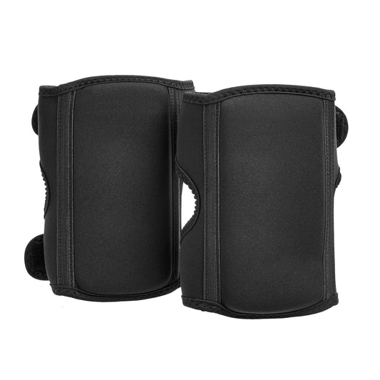 Over/Under Knee Pads with Foam Padding for Kneeling, Indoor and Outdoor Use, 8.5", One Size, Black, 1 Pair