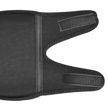 Over/Under Knee Pads with Foam Padding for Kneeling, Indoor and Outdoor Use, 8.5", One Size, Black, 1 Pair