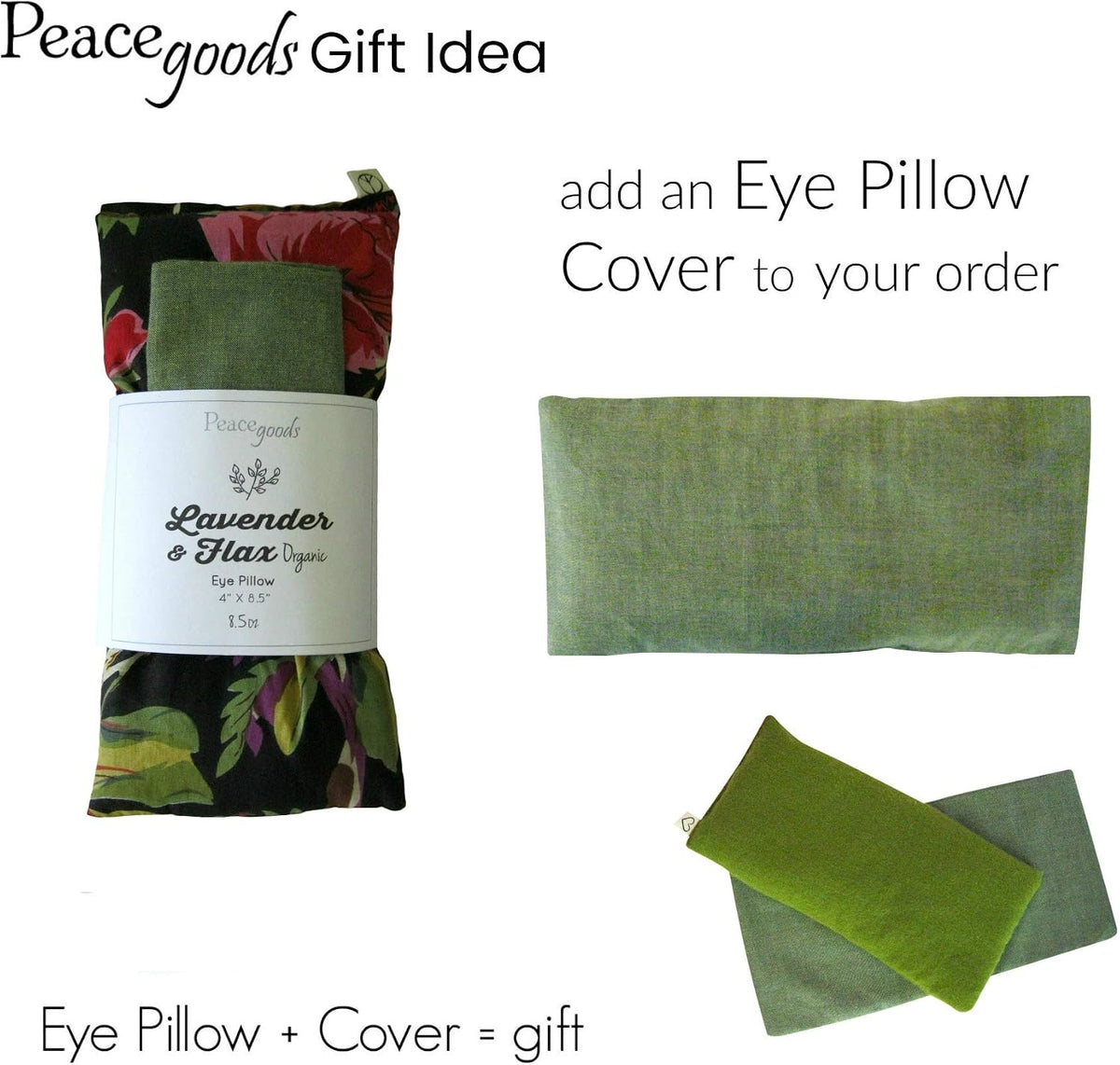 Unscented Eye Pillows (Pack of 6) Soft & Soothing Cotton Filled with Flax Seed Weighted for Yoga Meditation Headache Relief Sleep Massage Bulk - Naturally Calming Colors