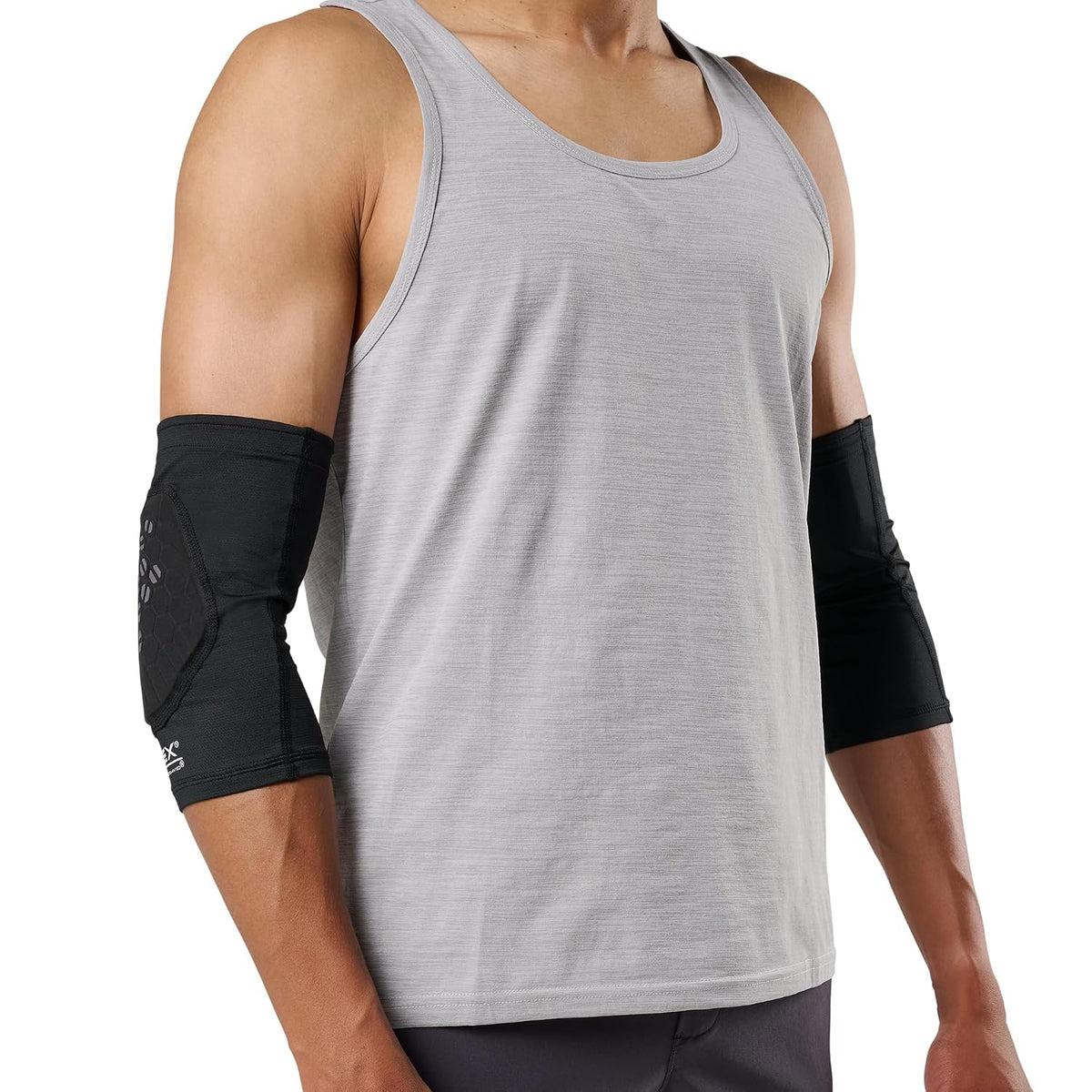 McDavid Moisture Wicking HEX Technology Knee Sleeves for Women/Men, Elbows & Shins Protection, Hex Pads