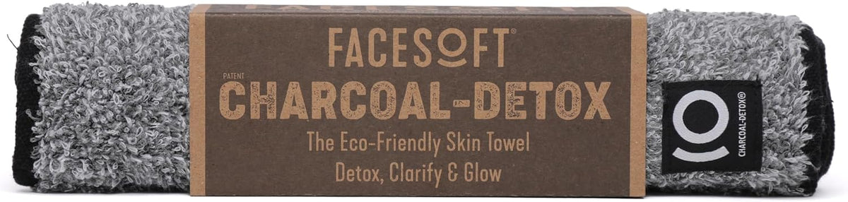 Yoga Towel - Infused with Activated Charcoal to Detoxify and Sweat - Made with Eco-Friendly Aqua-Cotton Yarn - Biodegradable and Sustainable - All Ages