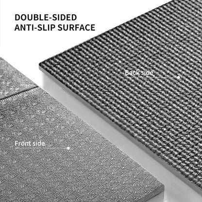 Foldable Yoga Mat 0.24"/0.16" for Home Workout & Travel, Non Slip Travel Yoga Mats with Carry Bag, Packable Yoga Mat for Home Gym, Pilates, Fitness,Stretching